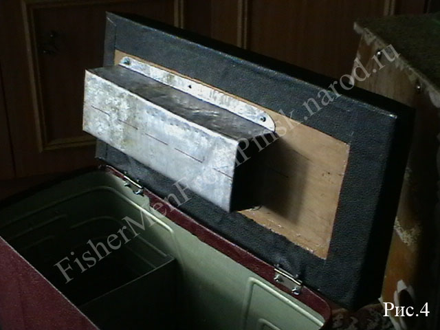 самодельный рыбацкий ящик